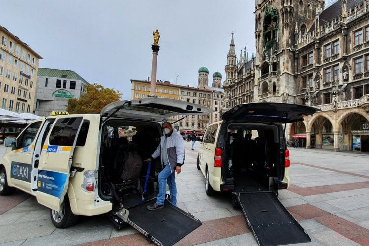 Bild eines Inklusionstaxis.